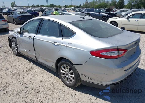 2016 Ford Fusion S z USA, uszkodzony, nr VIN 1FA6P0G76G5123099